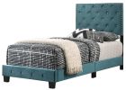 Charming Twin Bed In Refreshing Hue