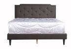 Sleek Black Casual Bed For Modern Living