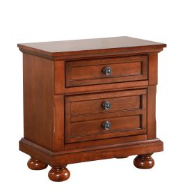 Sleek Cherry Nightstand For Modern Spaces