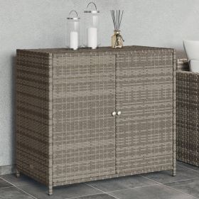 Garden Storage Cabinet Grey