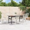 Garden Chair White Cast aluminum Medium Ergonomic Garden Chair