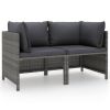 Garden Sofa Grey