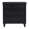 U_STYLE 3-Drawer Nightstand Storage Wood Cabinet (As Same As WF297663AAB)