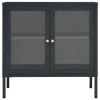 Sideboard Charcoal Powder-coated steel Medium Sideboard