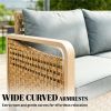 Rattan sofa, outdoor sofa, terrace sofa, balcony sofa