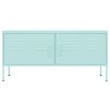 TV Cabinet Mint Steel Medium TV Cabinet Rectangular Modern