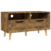 TV Cabinet Smoked Oak Engineered Wood