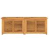 Garden Storage Box Teak brown Solid teak wood with water-based finish