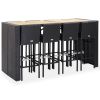 Bar Set Black