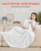 VEVOR Fleece Throw Blanket, 50 x 60 Inches / 1270 x 1524 mm, Flannel Fleece Cozy Throw Blankets, Cute Small Fuzzy Throws