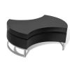 Coffee Table High gloss black MDF and Stainless Steel