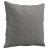 Throw Pillow Dark grey 100% polyester 15.7 x 15.7 in Throw Pillow