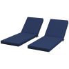 Chaise Lounge Cushion(Only seat cushion)