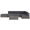 Sofa Set Grey, Dark Grey
