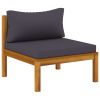 Middle Sofa Dark Grey