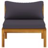 Middle Sofa Dark Grey