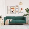 Sofa Dark Green 100% Polyester, plywood, solid wood Large Durable