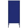 Storage Cabinet Navy Blue 16.7"x13.8"x40" Steel