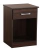 Charming Wenge Nightstand With Sleek Design