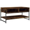 Coffee Table Smoked oak Engineered wood, metal Standard