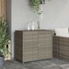 Garden Storage Cabinet Grey
