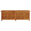 Storage Box Oiled solid acacia wood 68.9 in x 19.7 in x 22.8 in