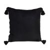 SOGA 45cm Black Vintage Butterfly Pillow