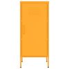 Storage Cabinet Mustard Yellow Steel Medium Storage Cabinet