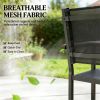 Outdoor table and chair set, terrace table and chair set