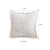 SOGA 45cm French Jacquard Woven Pillow Cover