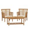 CAYDON 2 CLUB CHAIRS + TABLE