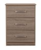 Elegant Contemporary Nightstand In Sandle Wood