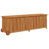 Garden Storage Box Natural wood Solid Acacia wood
