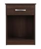Charming Wenge Nightstand With Sleek Design