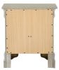 Elegant Silver Champagne Nightstand