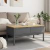 Coffee Table Grey Solid pine wood