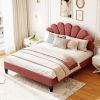 Queen Size Upholstered Platform Bed with