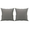 Throw Pillow Dark grey 100% polyester 15.7 x 15.7 in Throw Pillow
