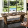 Executive Desk, Wood Study Computer Desk Writing Table