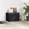 Garden Storage Box Anthracite Polypropylene Medium