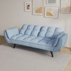 57 "blue sofa Soft two armrests throw
