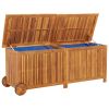 Garden Storage Box Natural wood Solid Acacia wood