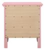 Charming Pink Nightstand With Storage