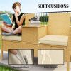 Double sofa, courtyard chair, garden chair