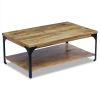 Coffee Table Natural Mango Mango Wood, Steel