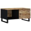 Coffee Table Natural wood and black