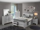 Stylish Full Bed With Hidden Storage