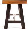 Outdoor Acacia Wood Dining BENCH Sets of 2