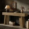 Console Table, Farmhouse Narrow Entryway Table Behind The Couch