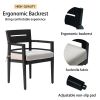 5-Piece Outdoor Patio Aluminum Furniture, Modern Dining Set